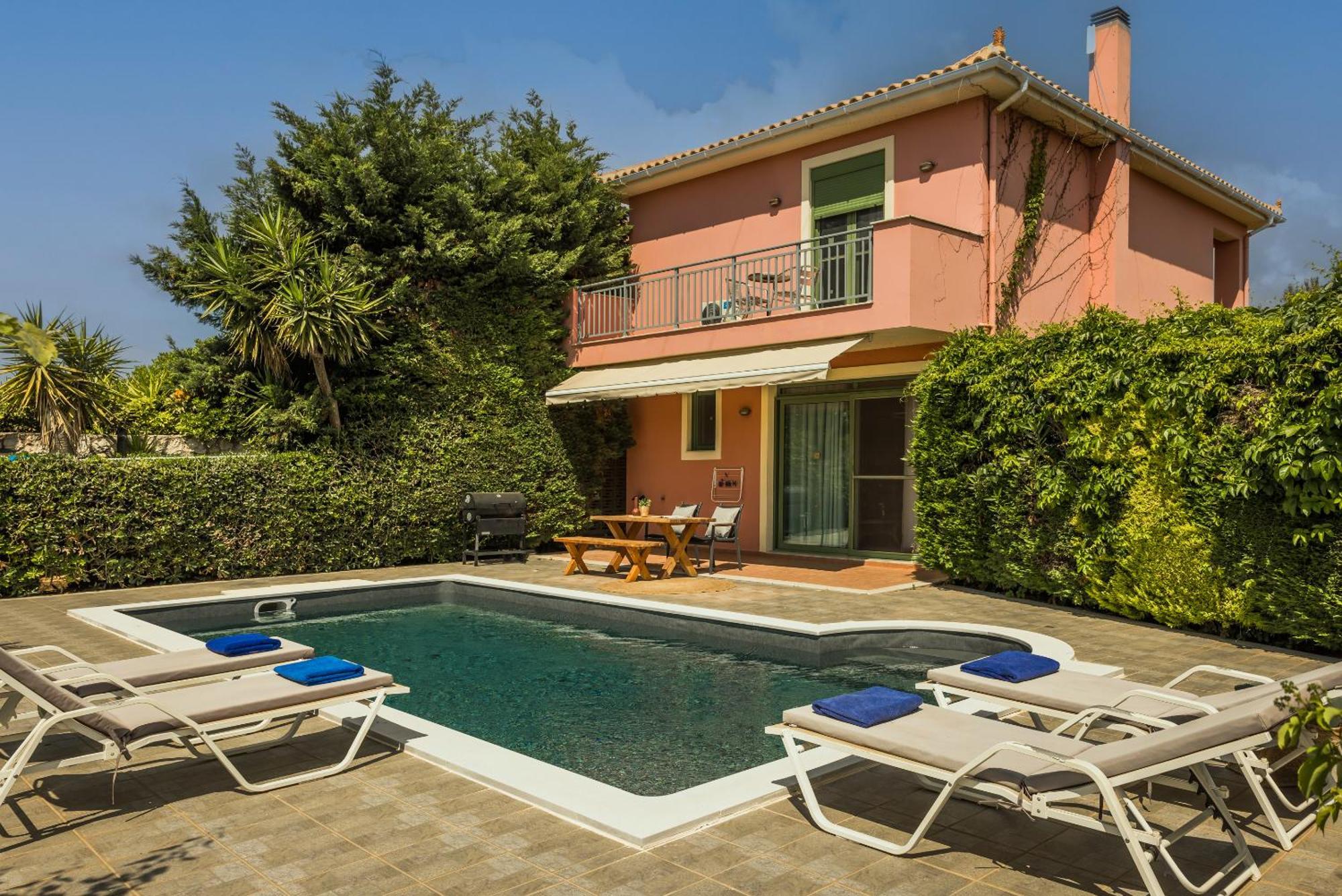 Villa Siora Rosa Skala  Buitenkant foto